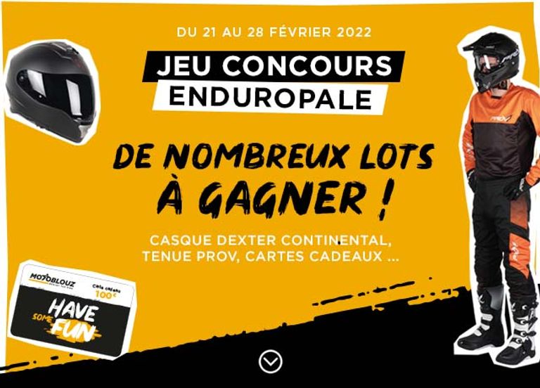 Jeu Concours Enduropale 2022