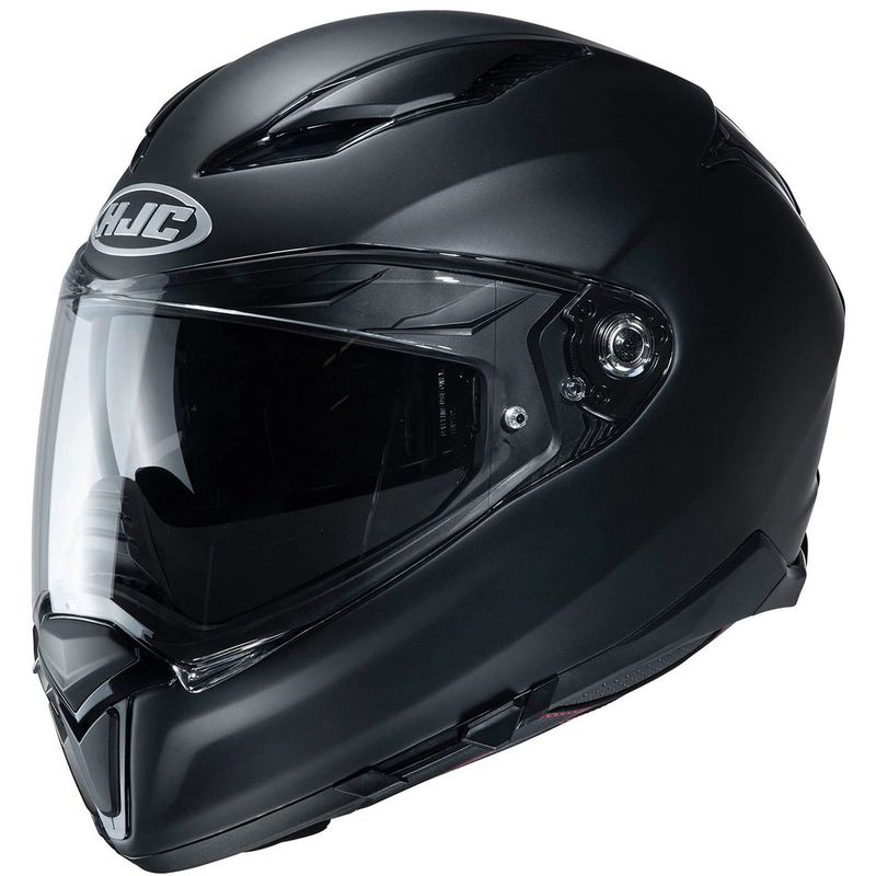 HJC F70 Carbon Motorradhelm – Semi Flat, Schwarz Matt, 1350g, Mit Pinlock & Sonnenvisier