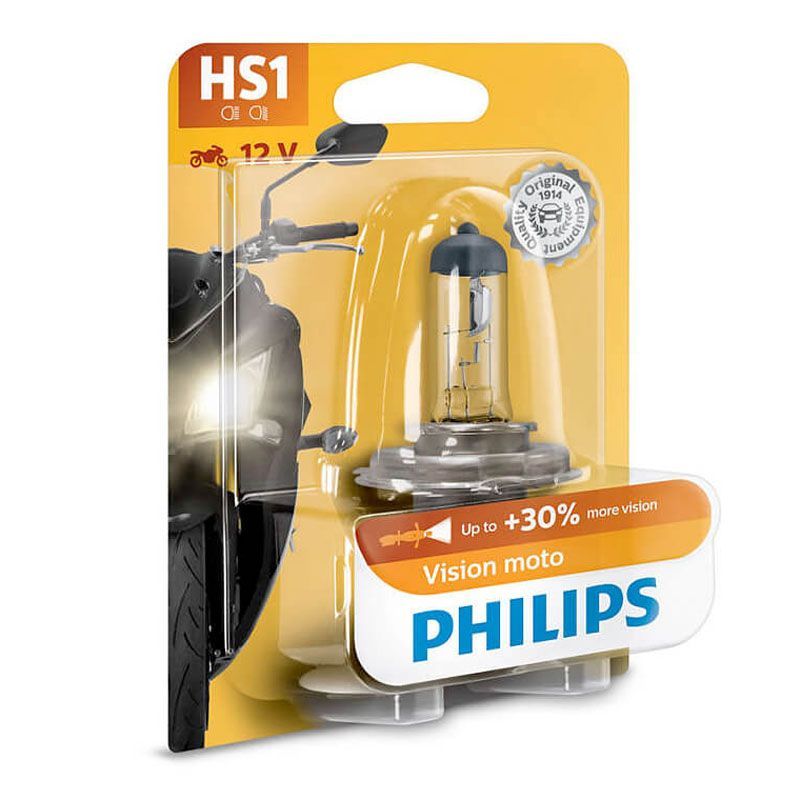 Philips Headlight Lamp 12636C1 HS1 12V 35/35W 30% Premium Motorcycle Lighting E - Foto 6