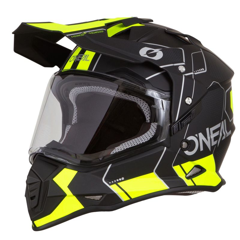 Casque Moto Oneal Sierra II - Homologué DOT/ECE - Visière Teintée Et Pinlock Inclus - 1590g