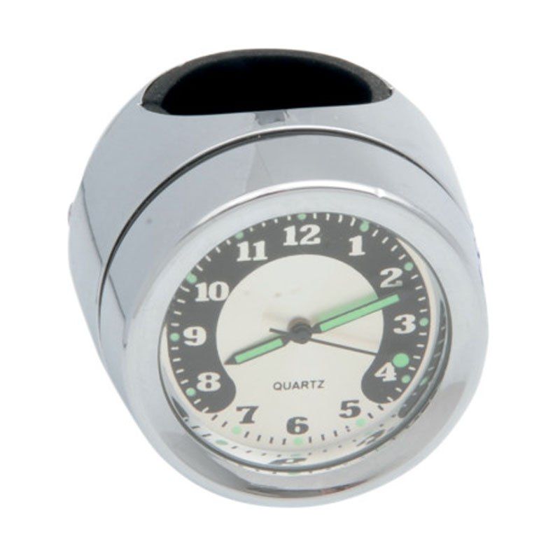 Horloge Drag Specialties pour guidon Customisation moto