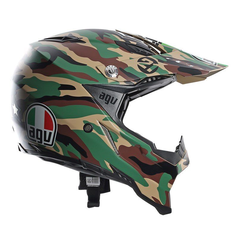 Agv ax-8 evo Paulin camouflage - Bikers Design - Official 