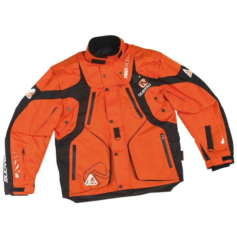 Veste enduro First Racing QUATTRO ORANGE - Veste enduro - Motoblouz.com