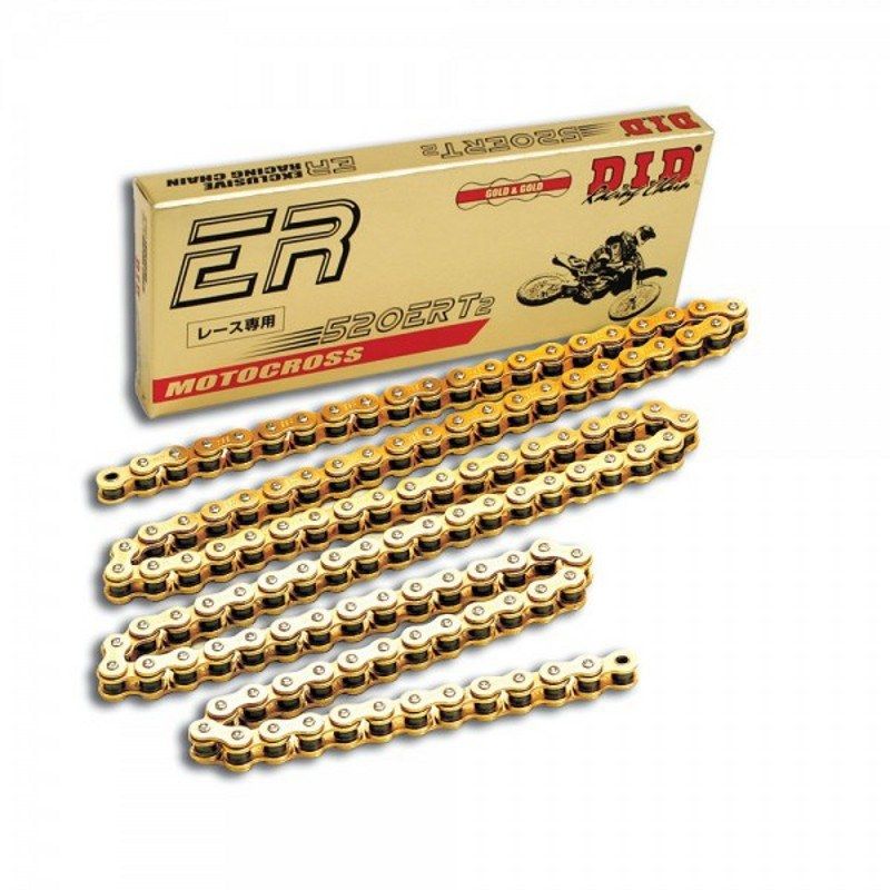 Yamaha YZ250 1980-2022 DID 520 DZ2 Gold Kette Und Ritzel Kit Silber