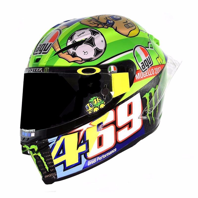 Casque AGV PISTA GP R - Edition Limitée ROSSI MUGELLO 2017 - Casque ...
