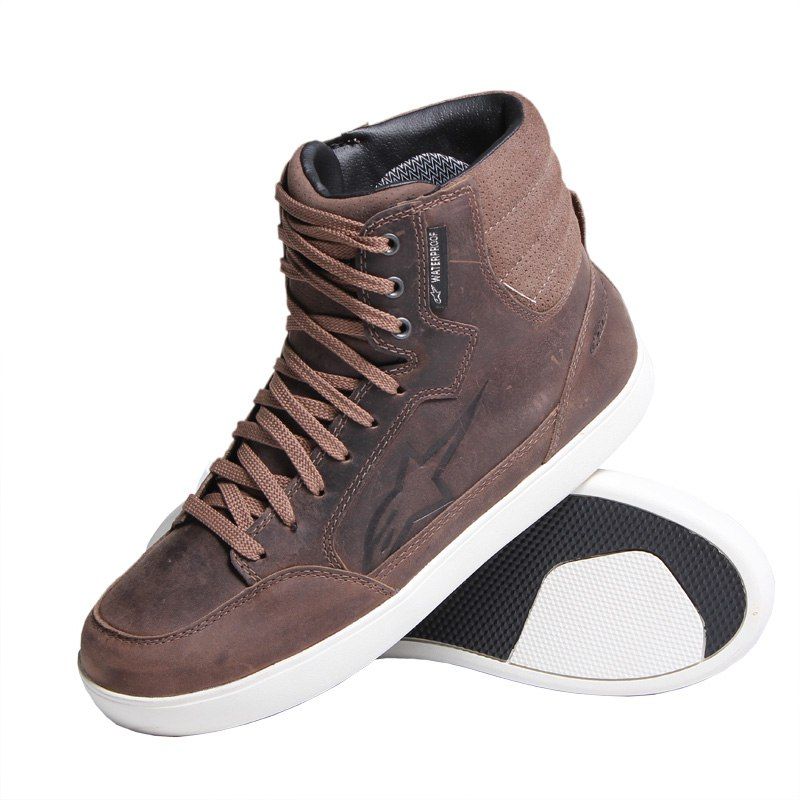 Chaussures Moto Alpinestars J-6 Canvas - Baskets Imperméables Style Urbain